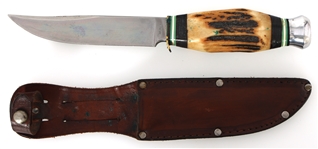 BONE AND ANTLER HANDLE KNIVES 