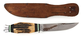 BONE AND ANTLER HANDLE KNIVES 