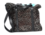 TIFFANY & CO. LEOPARD PRINT COWHIDE AVENUE SHOPPER TOTE