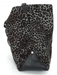 TIFFANY & CO. LEOPARD PRINT COWHIDE AVENUE SHOPPER TOTE