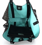 TIFFANY & CO. LEOPARD PRINT COWHIDE AVENUE SHOPPER TOTE