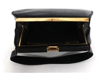 MID-20TH C. BLACK, BROWN, & TAN LEATHER HANDBAGS 
