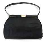 MID-20TH C. BLACK, BROWN, & TAN LEATHER HANDBAGS 