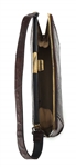 MID-20TH C. BLACK, BROWN, & TAN LEATHER HANDBAGS 