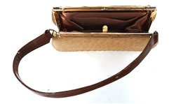 MID-20TH C. BLACK, BROWN, & TAN LEATHER HANDBAGS 