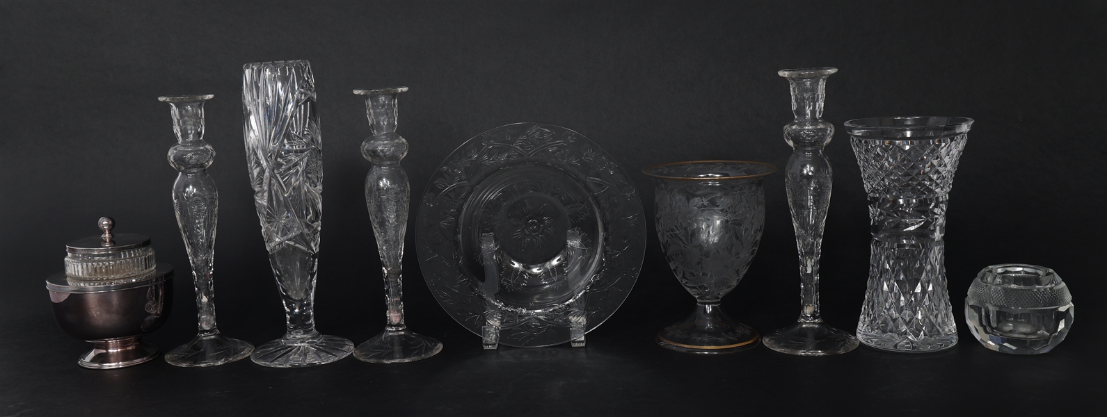 CRYSTAL & GLASS DECOR & SERVEWARE 