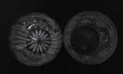 CUT GLASS SERVEWARE & DRINKWARE