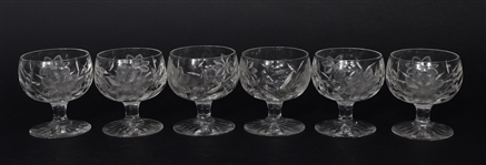 CUT GLASS SERVEWARE & DRINKWARE