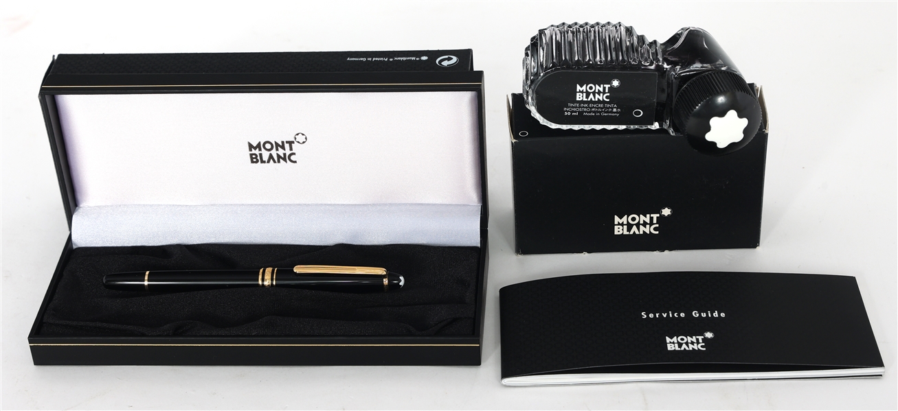 MONT BLANC MEISTERSTUCK FOUNTAIN PEN AND INK