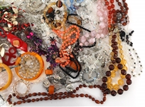 PLASTIC NECKLACES AND BRACELETS 