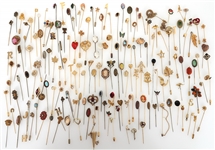 COSTUME JEWELRY STICK & LAPEL PINS