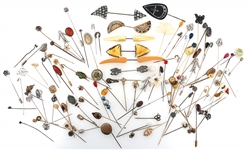 COSTUME JEWELRY HAT PINS 