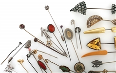 COSTUME JEWELRY HAT PINS 