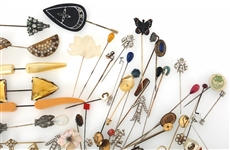 COSTUME JEWELRY HAT PINS 