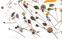 COSTUME JEWELRY HAT PINS 