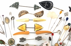 COSTUME JEWELRY HAT PINS 