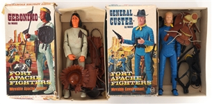 MARX FORT APACHE FIGHTERS FIGURINES 