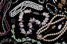 STERLING SILVER ABALONE SHELL & PEARL JEWELRY 