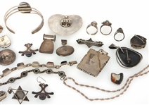 STERLING SILVER & SEMI-PREIOUS STONE JEWELRY