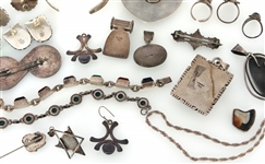 STERLING SILVER & SEMI-PREIOUS STONE JEWELRY