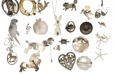 STERLING SILVER SOUTHWESTERN & ANIMAL JEWELRY 