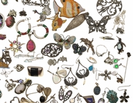 STERLING SILVER FASHION JEWELRY 
