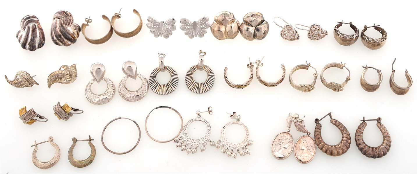 STERLING SILVER WOMANS EARRINGS 