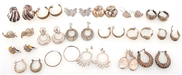 STERLING SILVER WOMANS EARRINGS 