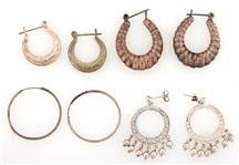 STERLING SILVER WOMAN'S EARRINGS 