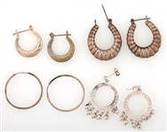 STERLING SILVER WOMAN'S EARRINGS 