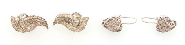 STERLING SILVER WOMAN'S EARRINGS 
