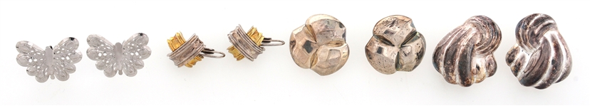 STERLING SILVER WOMAN'S EARRINGS 