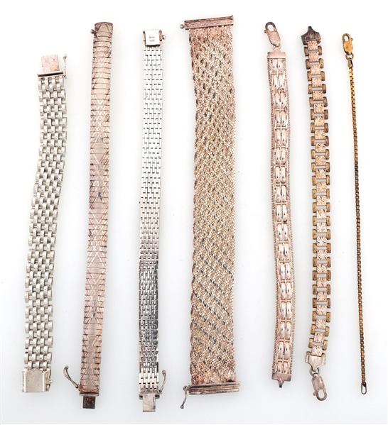 STERLING SILVER BRACELETS