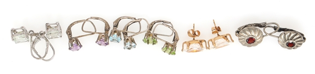 STERLING SILVER RINGS & EARRINGS 