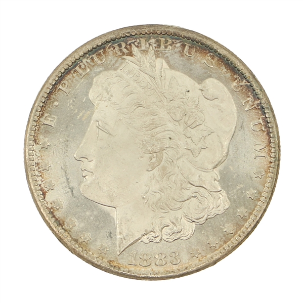 1883-CC CARSON CITY US SILVER MORGAN DOLLAR COIN