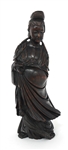 ASIAN FIGURAL WOOD CARVINGS 