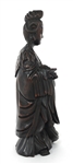 ASIAN FIGURAL WOOD CARVINGS 