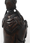 ASIAN FIGURAL WOOD CARVINGS 