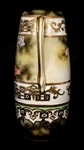 NIPPON HAND PAINTED FLORAL VASE
