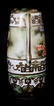 NIPPON HAND PAINTED FLORAL VASE
