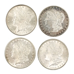 1878-1899 US MORGAN SILVER DOLLAR COINS