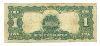 1899 US $1 SILVER CERTIFICATE NOTE