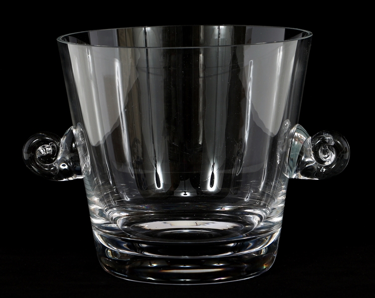 TIFFANY & CO. CRYSTAL ICE BUCKET