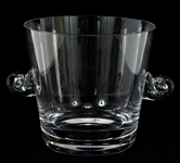 TIFFANY & CO. CRYSTAL ICE BUCKET