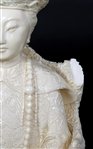 ASIAN EMPEROR AND EMPRESS COMPOSITE STATUES