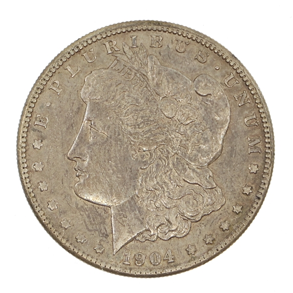 1904-S US SILVER MORGAN DOLLAR COIN