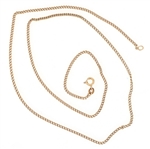 18K YELLOW GOLD CUBAN LINK CHAIN 