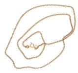 18K YELLOW GOLD CUBAN LINK CHAIN 