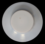 AURENE ART GLASS CUP AND SAUCER