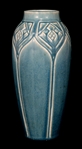 ROOKWOOD MATTE BLUE CERAMIC VASE #2392